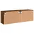 Produktbild 9 för Väggmonterad tv-bänk 2 st rökfärgad ek 60x30x41 cm