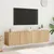 Produktbild 4 för Väggmonterad tv-bänk 2 st sonoma-ek 80x30x41 cm