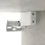 Produktbild 10 för Väggmonterad tv-bänk betonggrå 80x30x41 cm