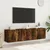 Produktbild 4 för Väggmonterad tv-bänk 2 st rökfärgad ek 80x30x41 cm