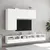 Produktbild 11 för Väggmonterad tv-bänk vit 100x30x41 cm