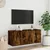 Produktbild 3 för Väggmonterad tv-bänk rökfärgad ek 100x30x41 cm