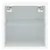 Produktbild 8 för Väggmonterad tv-bänk LED vit 30x28,5x30 cm