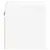 Produktbild 9 för Väggmonterad tv-bänk LED vit 30x28,5x30 cm