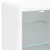 Produktbild 11 för Väggmonterad tv-bänk LED vit 30x28,5x30 cm