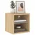 Produktbild 6 för Väggmonterade tv-bänkar LED 2 st sonoma-ek 30x28,5x30 cm