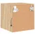 Produktbild 11 för Väggmonterade tv-bänkar LED 2 st sonoma-ek 30x28,5x30 cm