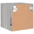 Produktbild 10 för Väggmonterad tv-bänk LED grå sonoma 30x28,5x30 cm