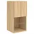 Produktbild 7 för Tv-bänk med LED-belysning sonoma-ek 30,5x30x60 cm