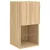 Produktbild 7 för Tv-bänk med LED-belysning 2 st sonoma-ek 30,5x30x60 cm