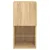 Produktbild 9 för Tv-bänk med LED-belysning 2 st sonoma-ek 30,5x30x60 cm