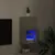 Produktbild 5 för Tv-bänk med LED-belysning betonggrå 30,5x30x60 cm