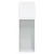 Produktbild 9 för TV-bänk med LED-belysning 2 st vit 30,5x30x90 cm
