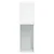 Produktbild 9 för TV-bänk med LED-belysning 2 st vit 30,5x30x102 cm