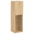 Produktbild 7 för Tv-bänk med LED-belysning 2 st sonoma-ek 30,5x30x102 cm