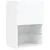Produktbild 7 för TV-bänk med LED-belysning 2 st vit 40,5x30x60 cm