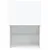 Produktbild 9 för TV-bänk med LED-belysning 2 st vit 40,5x30x60 cm