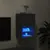 Produktbild 5 för Tv-skåp med LED-belysning svart 40,5x30x60 cm