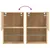 Produktbild 12 för Tv-bänk med LED-belysning sonoma-ek 40,5x30x60 cm
