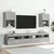 Produktbild 3 för Tv-bänk med LED-belysning grå sonoma 40,5x30x60 cm