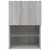 Produktbild 9 för TV-bänk med LED-belysning 2 st grå sonoma 40,5x30x60 cm