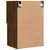 Produktbild 11 för Tv-bänk med LED-belysning 2 st brun ek 40,5x30x60 cm