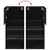Produktbild 12 för Tv-bänk med LED-belysning 2 st svart 40,5x30x90 cm
