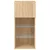 Produktbild 9 för Tv-bänk med LED-belysning 2 st sonoma-ek 40,5x30x90 cm