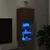 Produktbild 5 för Tv-bänk med LED-belysning brun ek 40,5x30x90 cm