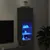 Produktbild 5 för Tv-bänk med LED-belysning svart 40,5x30x102 cm