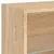 Produktbild 12 för Väggmonterade sängbord med LED-lampor 2 st sonoma-ek