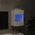 Produktbild 4 för Väggmonterad tv-bänk LED vit 40x30x60,5 cm