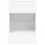 Produktbild 9 för Väggmonterad tv-bänk LED 2 st vit 40x30x60,5 cm