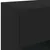 Produktbild 12 för Väggmonterad tv-bänk LED svart 40x30x60,5 cm