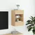Produktbild 5 för Väggmonterad tv-bänk LED sonoma-ek 40x30x60,5 cm