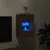 Produktbild 4 för Väggmonterad tv-bänk LED brun ek 40x30x60,5 cm