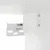 Produktbild 12 för Väggmonterad tv-bänk LED vit 58,5x30x60,5 cm