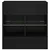 Produktbild 7 för Väggmonterad tv-bänk LED svart 58,5x30x60,5 cm