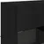 Produktbild 11 för Väggmonterad tv-bänk LED svart 78,5x30x60,5 cm
