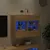 Produktbild 4 för Väggmonterad tv-bänk LED sonoma-ek 78,5x30x60,5 cm