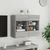 Produktbild 5 för Väggmonterad tv-bänk LED grå sonoma 78,5x30x60,5 cm