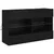 Produktbild 3 för Väggmonterad tv-bänk LED svart 98,5x30x60,5 cm
