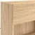 Produktbild 11 för Väggmonterad tv-bänk LED sonoma-ek 98,5x30x60,5 cm