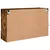 Produktbild 10 för Väggmonterad tv-bänk LED rökfärgad ek 98,5x30x60,5 cm