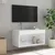Produktbild 5 för TV-bänk med LED-belysning vit 60x30x30 cm