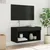 Produktbild 5 för Tv-bänk med LED-belysning svart 60x30x30 cm