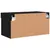 Produktbild 10 för Tv-bänk med LED-belysning svart 60x30x30 cm