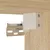 Produktbild 12 för TV-bänk med LED-belysning sonoma-ek 60x30x30 cm