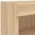 Produktbild 11 för TV-bänk med LED-belysning sonoma-ek 60x30x30 cm