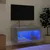 Produktbild 3 för TV-bänk med LED-belysning betonggrå 60x30x30 cm